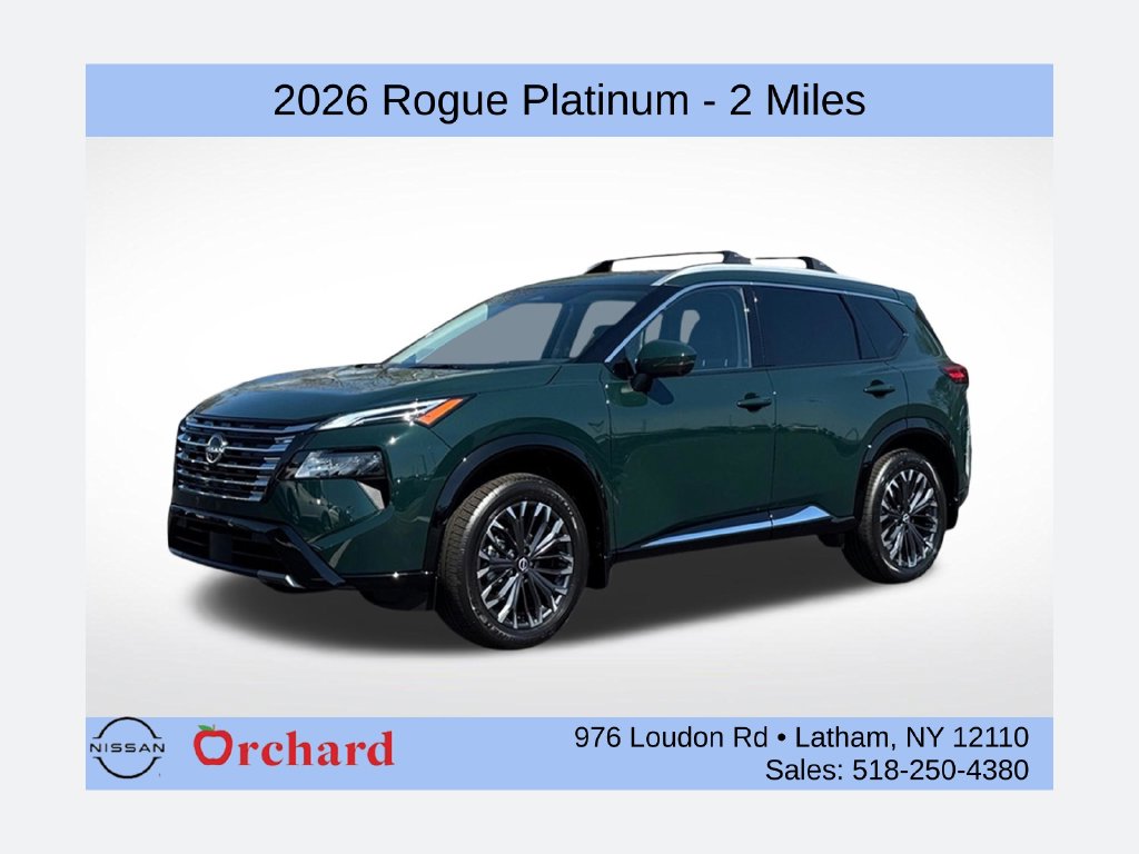 New 2026 Nissan Rogue Platinum SUV