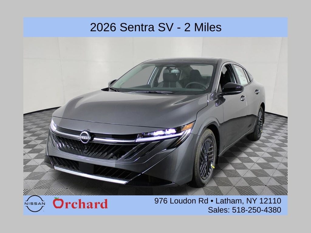 New 2026 Nissan Sentra SV Sedan