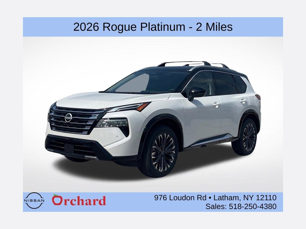 New 2026 Nissan Rogue Platinum SUV