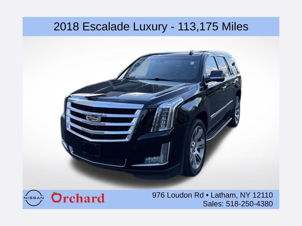 Used 2018 Cadillac Escalade Luxury SUV