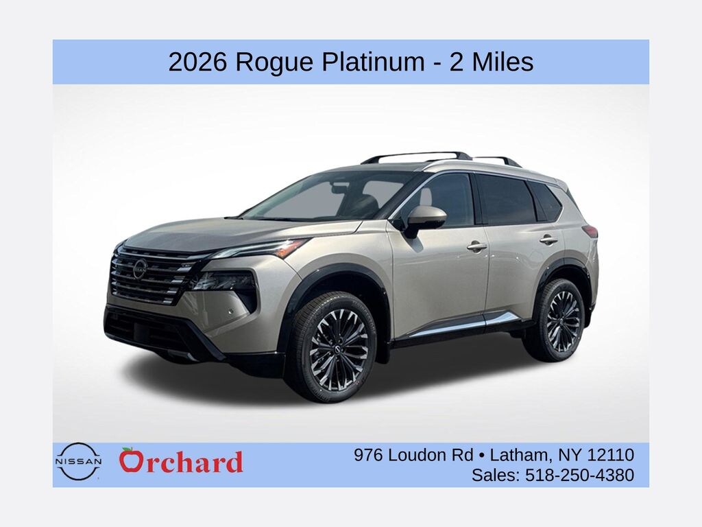 New 2026 Nissan Rogue Platinum SUV