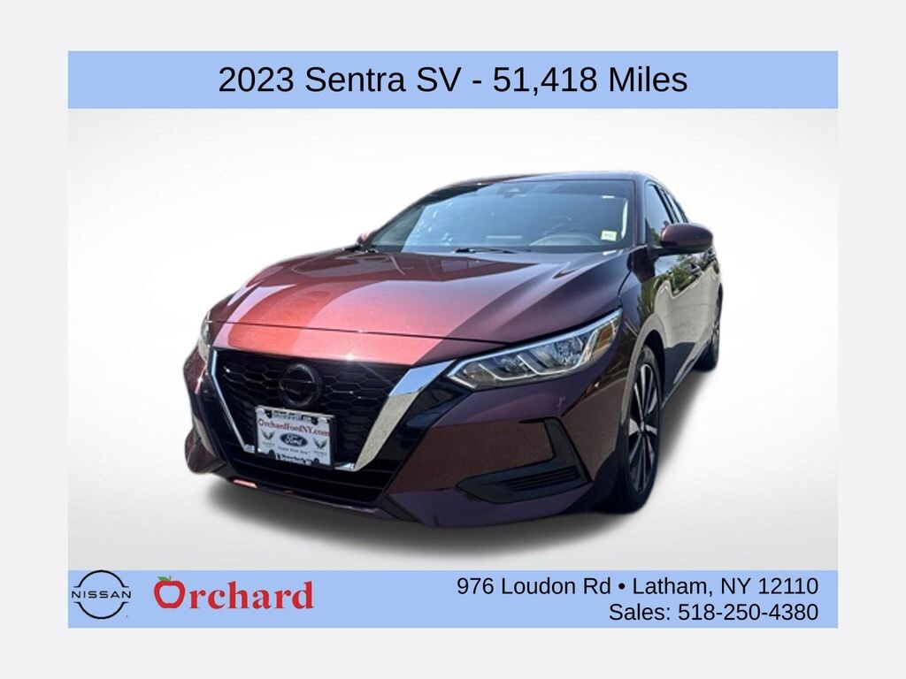 Used 2023 Nissan Sentra SV Sedan