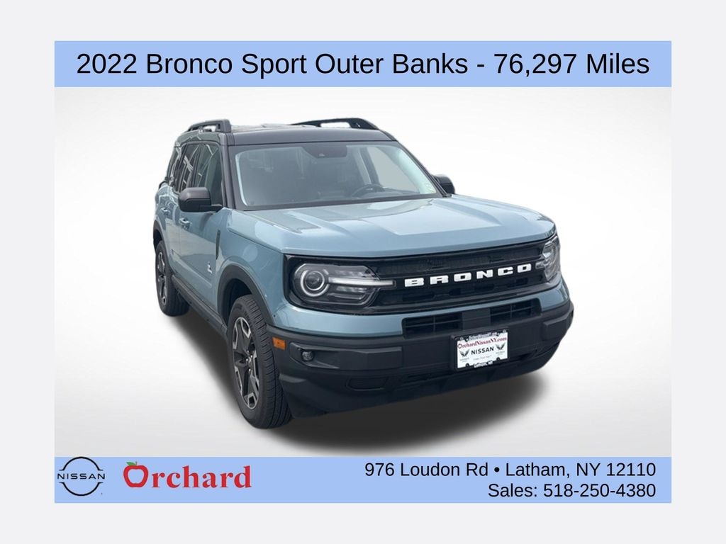 Used 2022 Ford Bronco Sport Outer Banks SUV