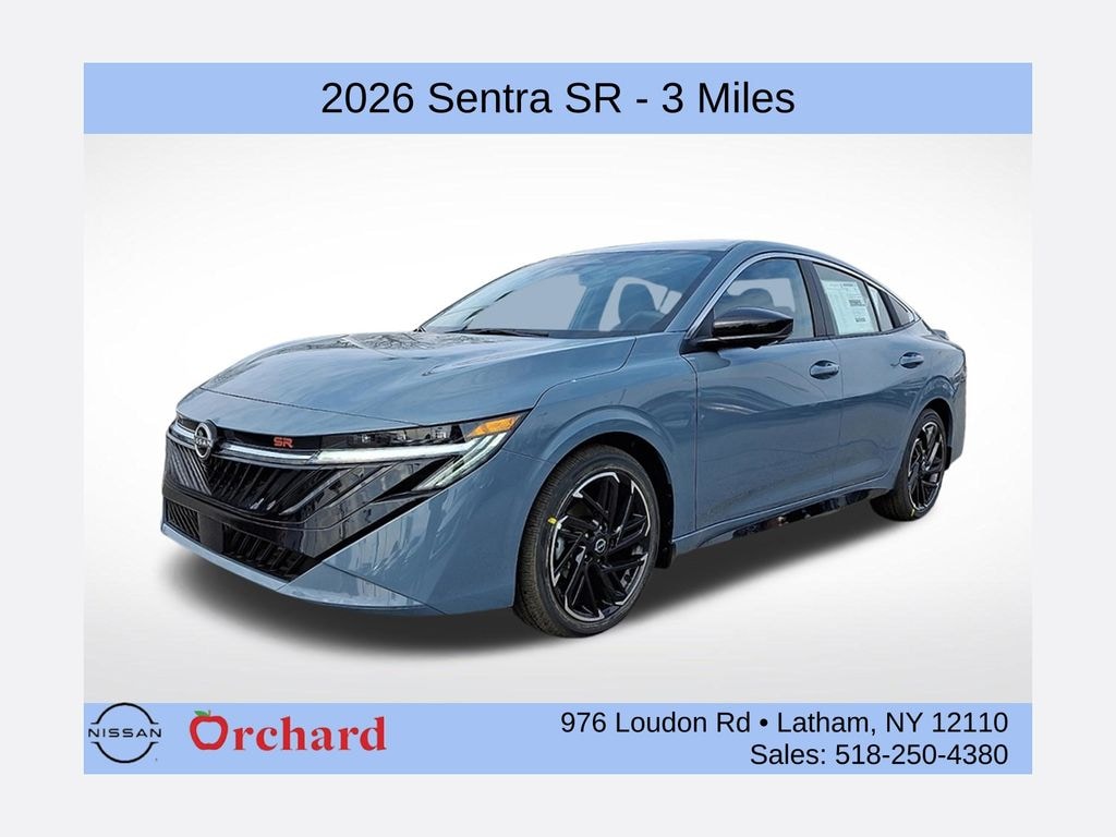 New 2026 Nissan Sentra SR Sedan