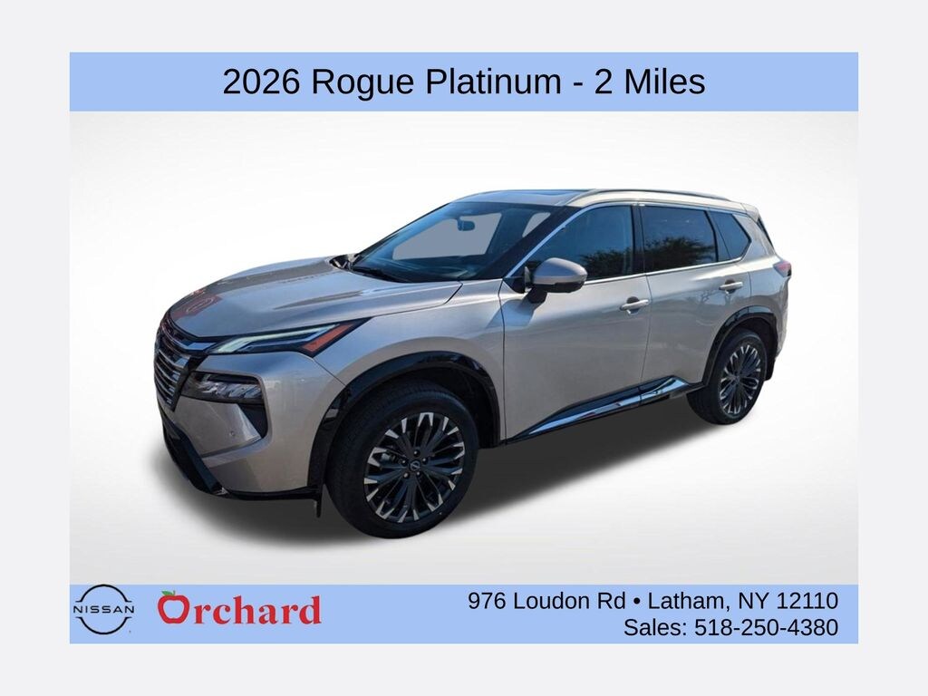New 2026 Nissan Rogue Platinum SUV