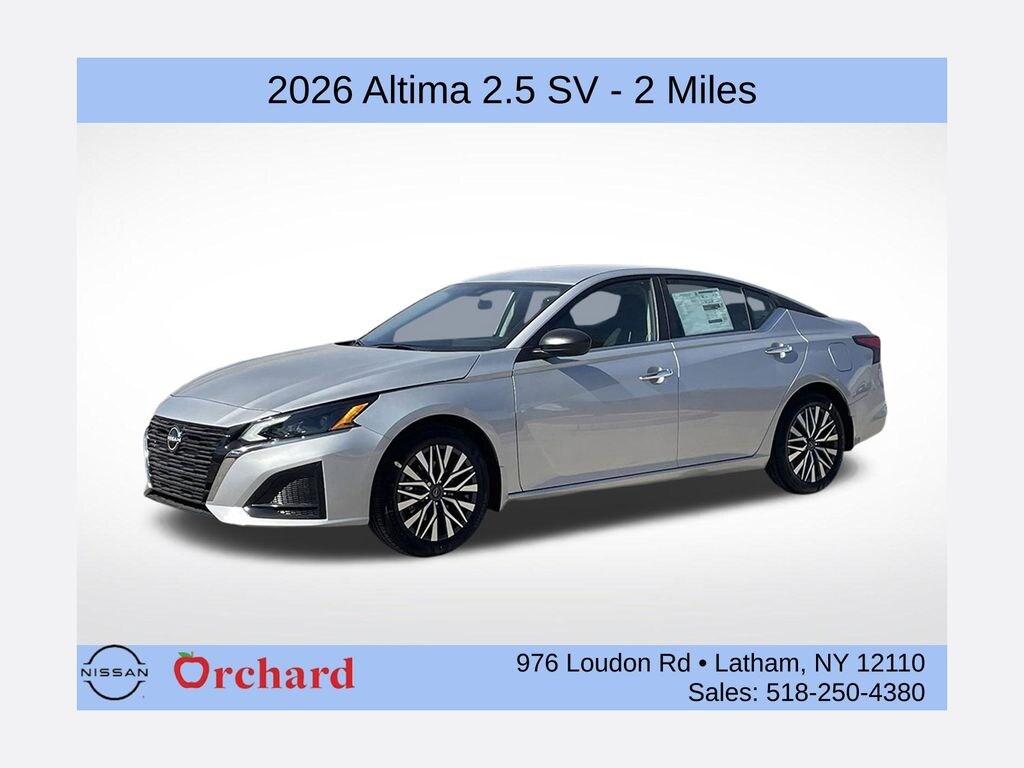 New 2026 Nissan Altima 2.5 SV Sedan