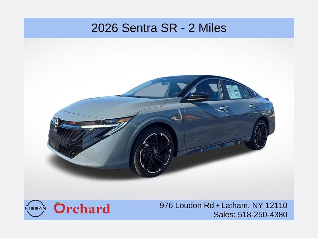 New 2026 Nissan Sentra SR Sedan