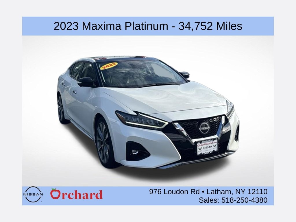 Used 2023 Nissan Maxima Platinum Sedan