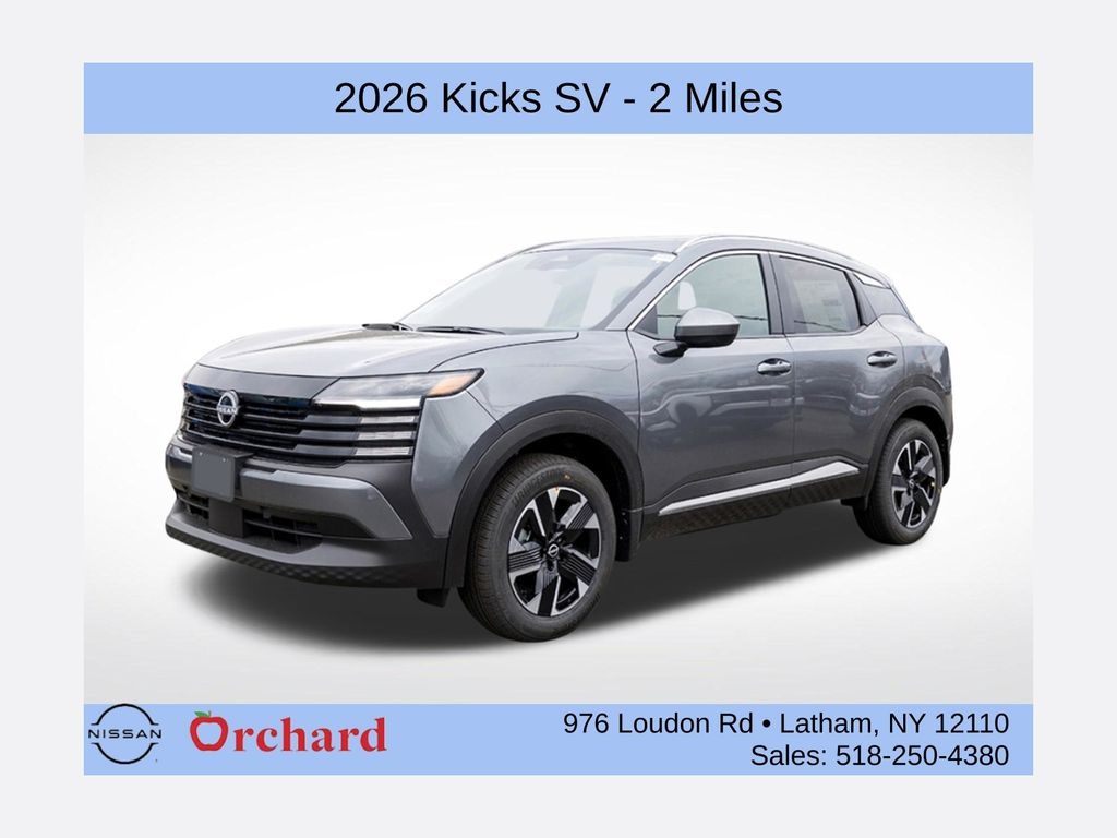 New 2026 Nissan Kicks SV SUV