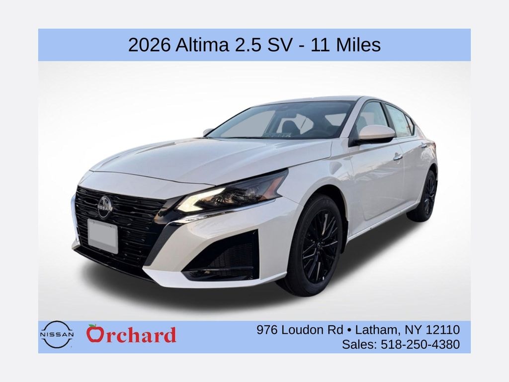 New 2026 Nissan Altima 2.5 SV Sedan