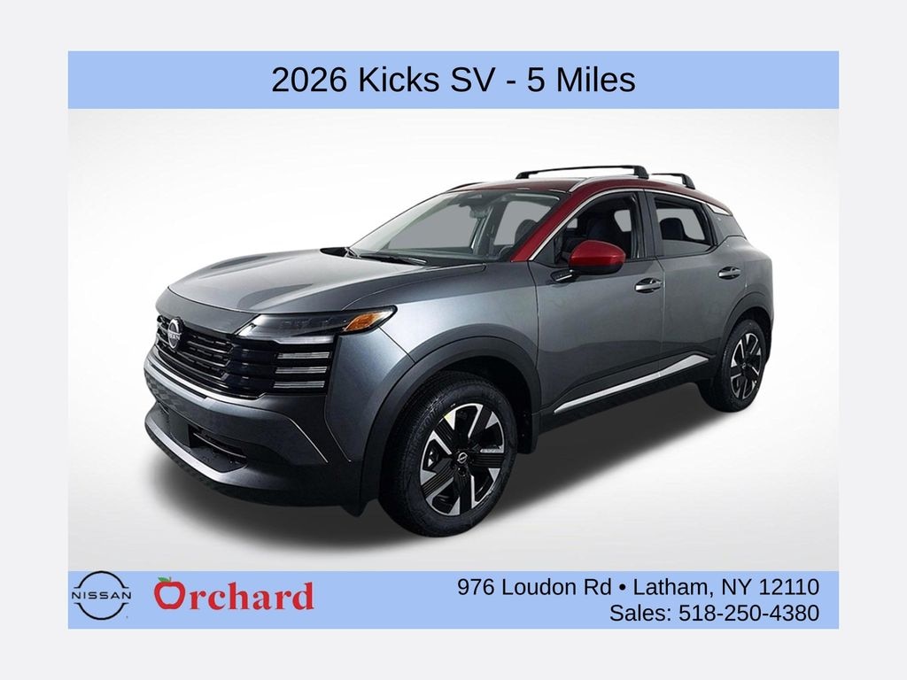 New 2026 Nissan Kicks SV SUV