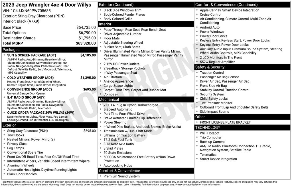2023 Jeep Wrangler 4xe Willys 4XE's photo