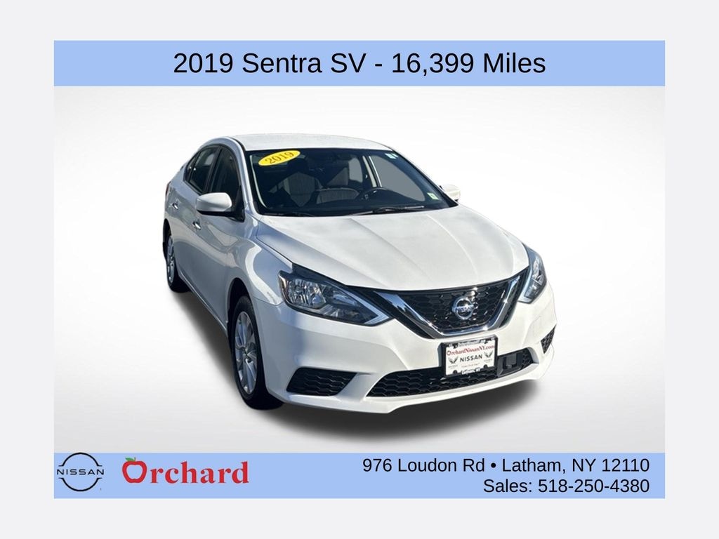 Used 2019 Nissan Sentra SV Sedan