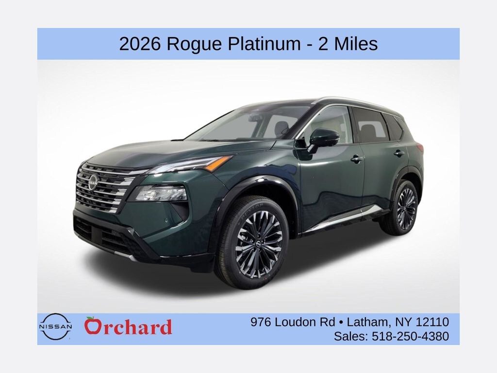 New 2026 Nissan Rogue Platinum SUV