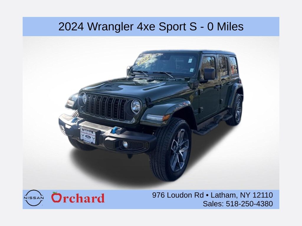 Used 2024 Jeep Wrangler Sport S 4xe SUV