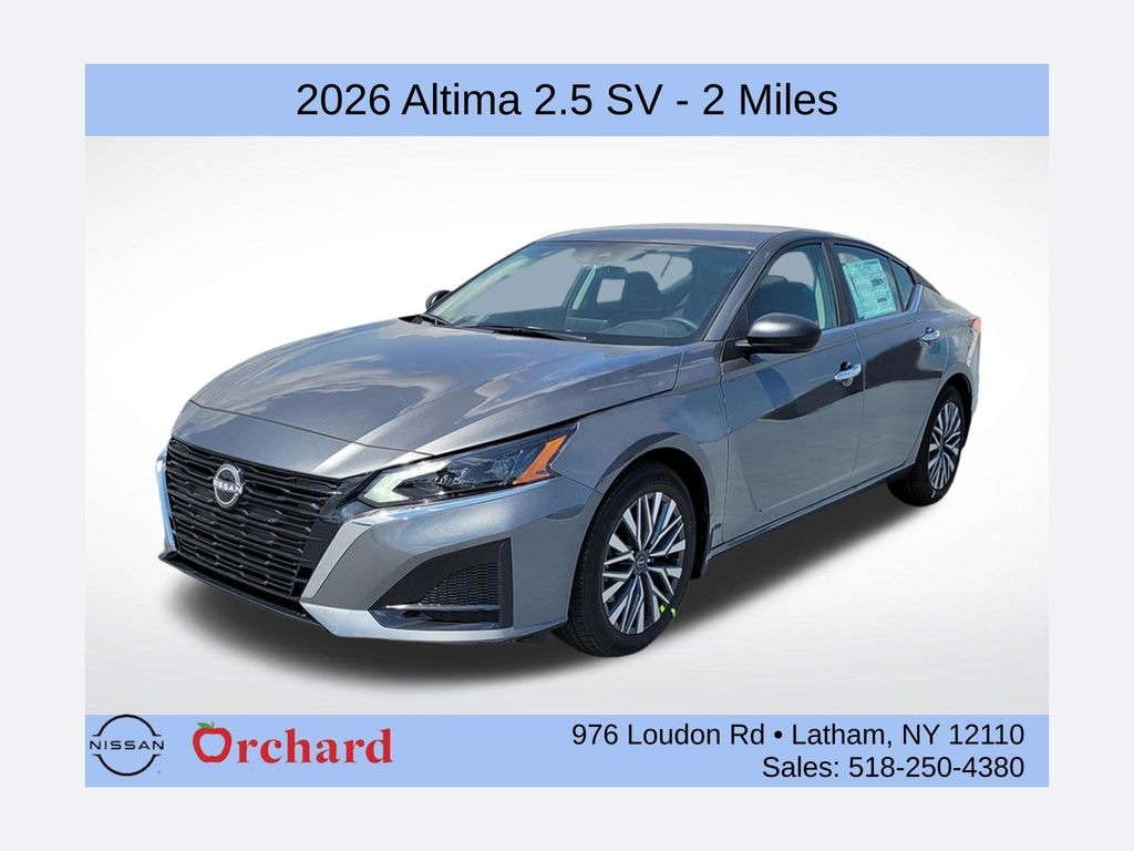 New 2026 Nissan Altima 2.5 SV Sedan