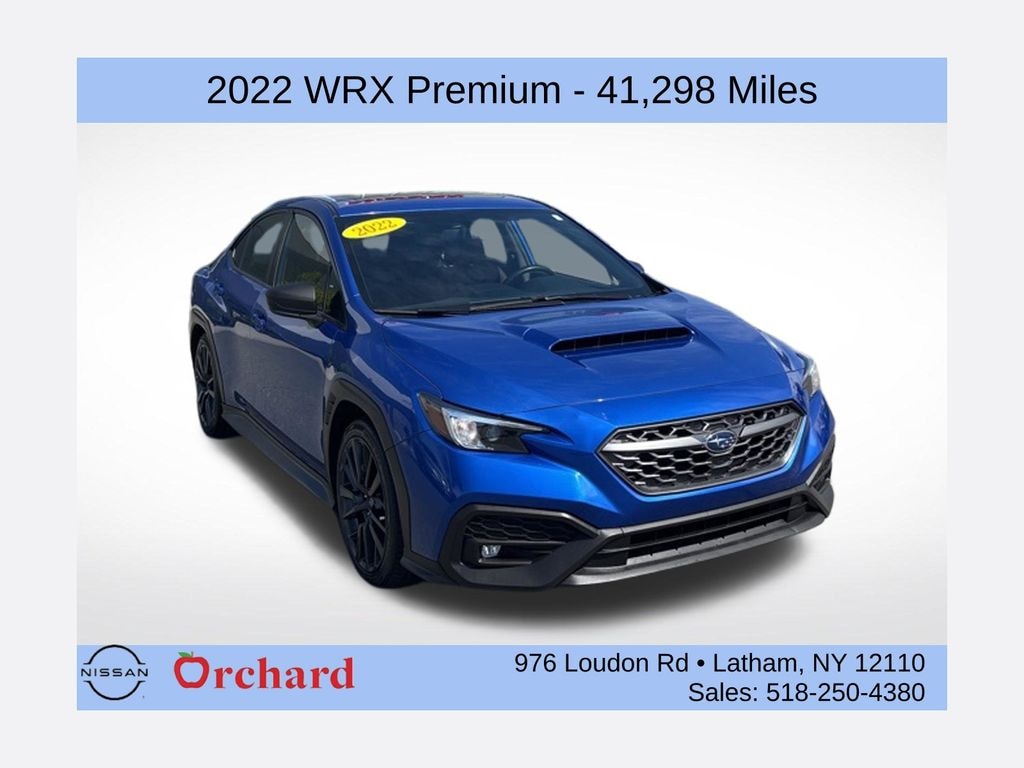 Used 2022 Subaru WRX Premium Sedan