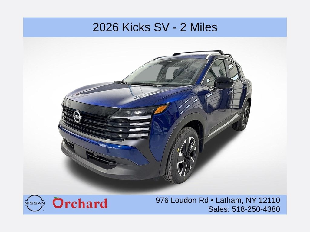 New 2026 Nissan Kicks SV SUV