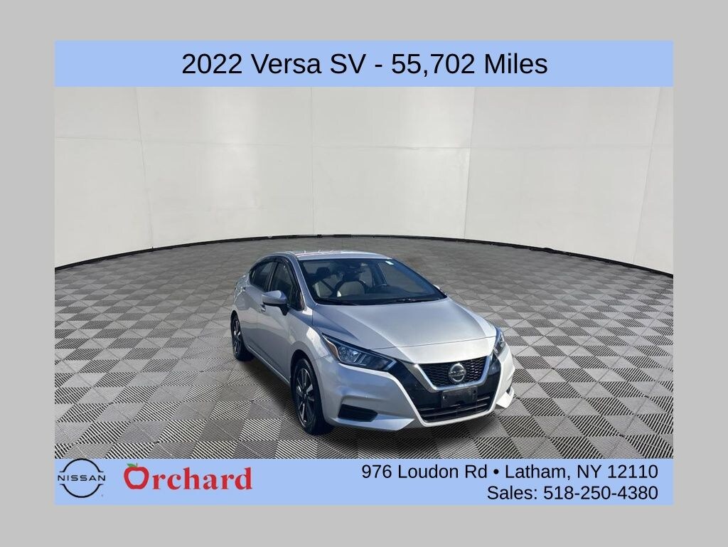 Used 2022 Nissan Versa 1.6 SV Sedan
