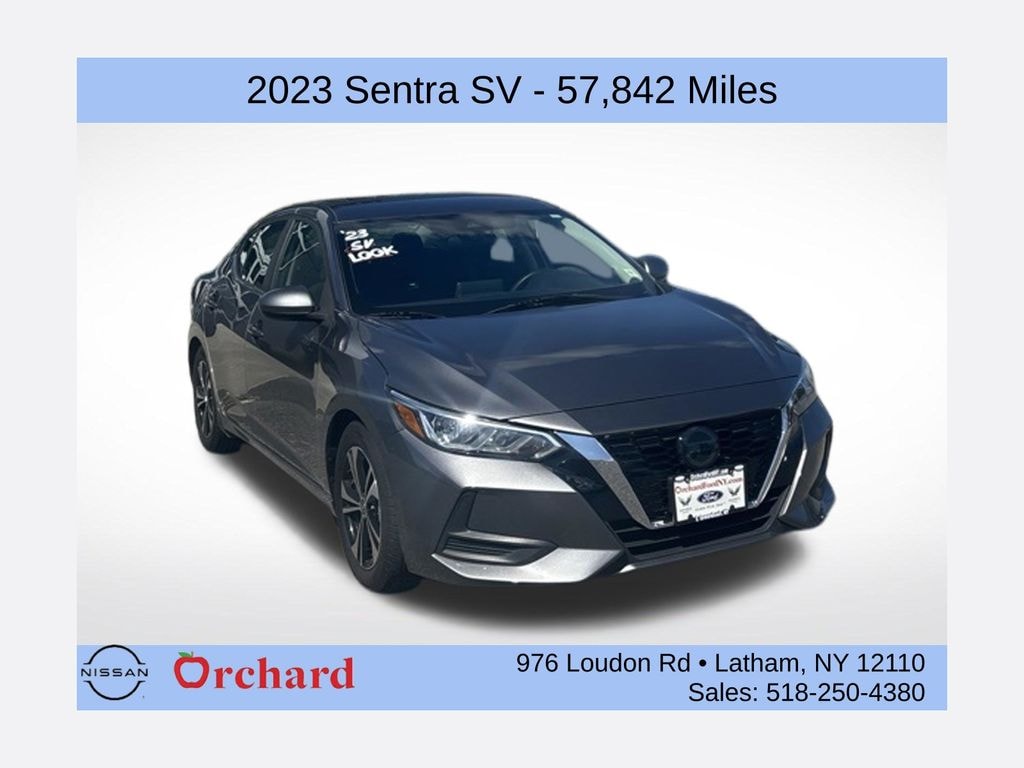 Certified 2023 Nissan Sentra SV Sedan