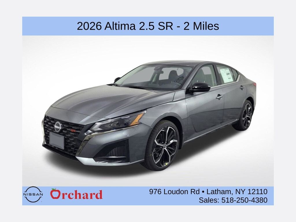 New 2026 Nissan Altima 2.5 SR Sedan