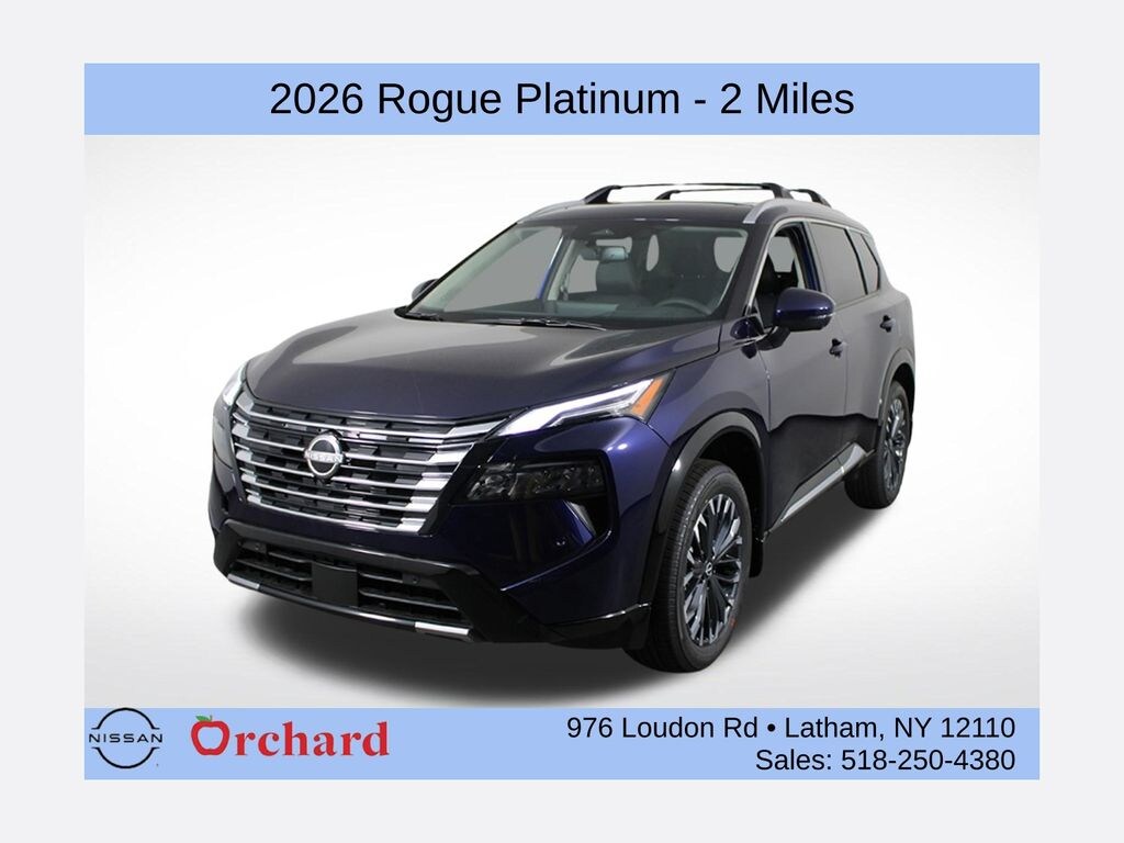 New 2026 Nissan Rogue Platinum SUV