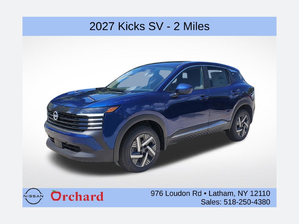 New 2027 Nissan Kicks SV SUV