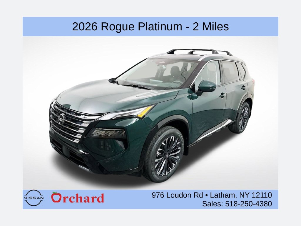 New 2026 Nissan Rogue Platinum SUV