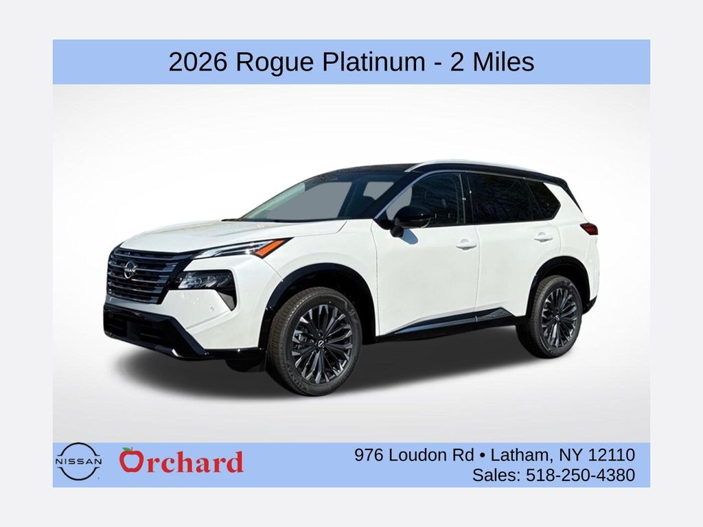 New 2026 Nissan Rogue Platinum SUV