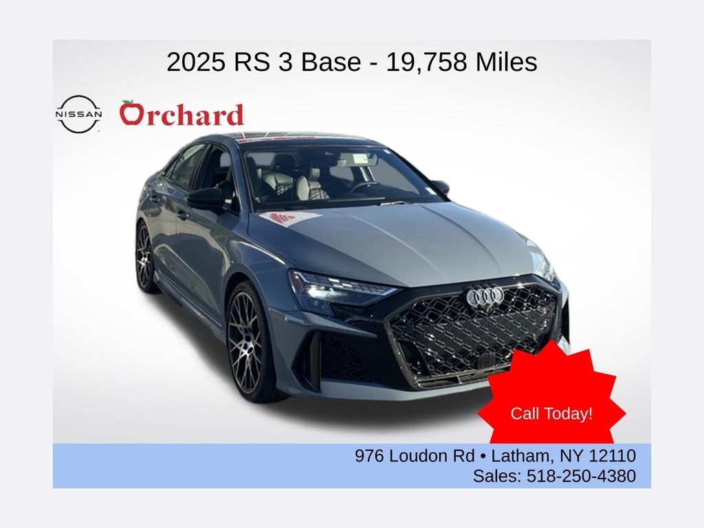 Used 2025 Audi RS 3 2.5T Sedan