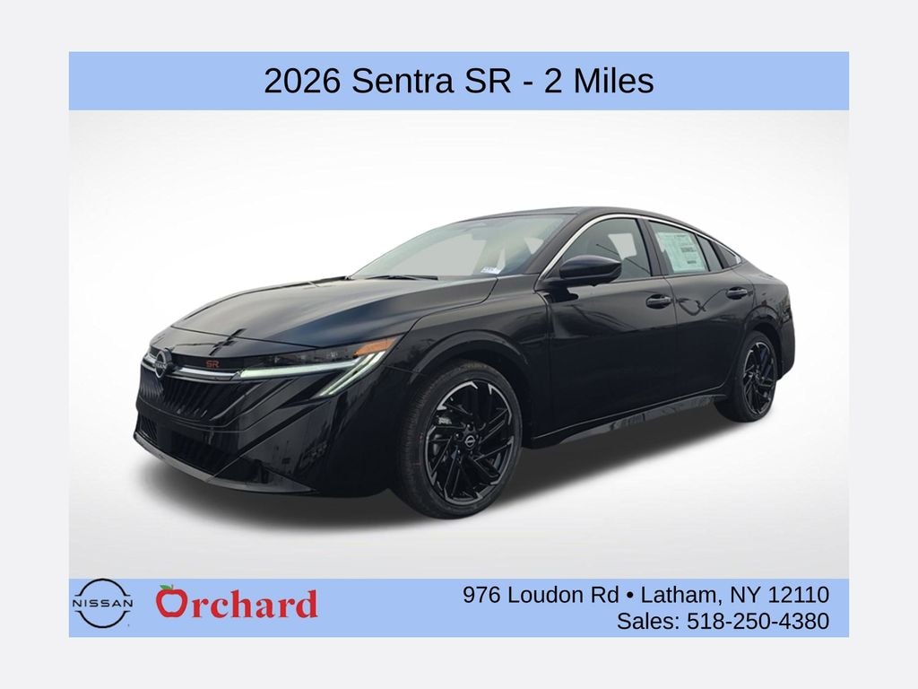 New 2026 Nissan Sentra SR Sedan