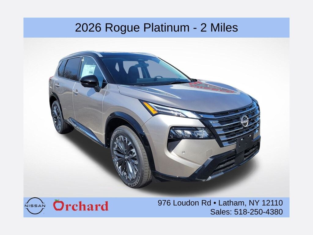 New 2026 Nissan Rogue Platinum SUV