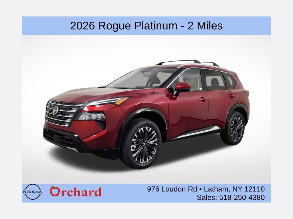 New 2026 Nissan Rogue Platinum SUV