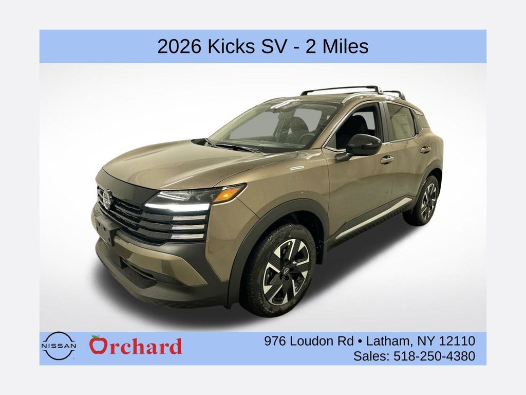 New 2026 Nissan Kicks SV SUV