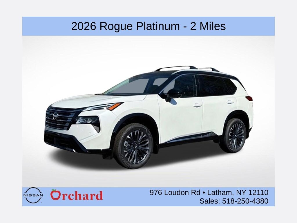 New 2026 Nissan Rogue Platinum SUV