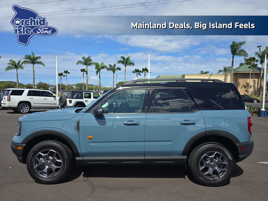 Used 2022 Ford Bronco Sport Badlands with VIN 3FMCR9D99NRD55283 for sale in Hilo, HI