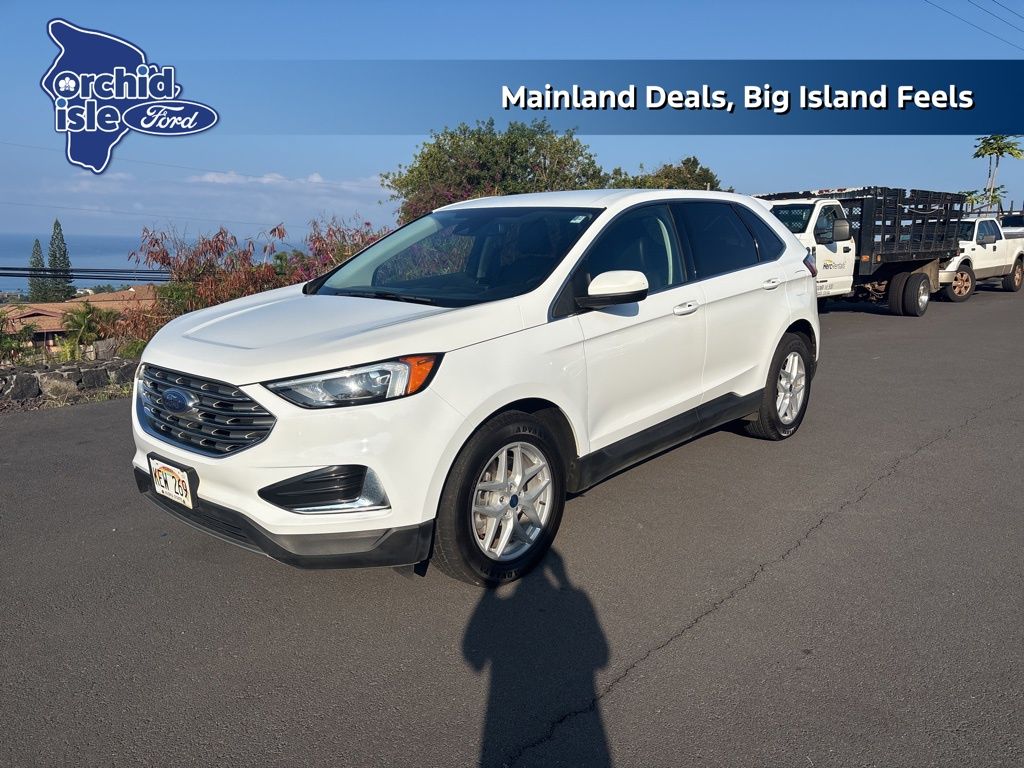 Used 2022 Ford Edge SEL with VIN 2FMPK4J90NBA60293 for sale in Hilo, HI