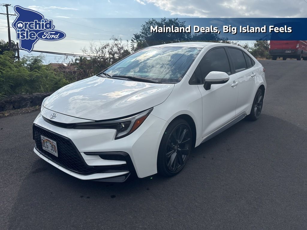 Used 2023 Toyota Corolla SE with VIN JTDS4MCE0PJ100440 for sale in Hilo, HI