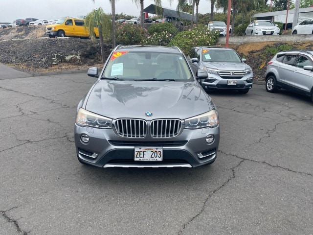 Used 2016 BMW X3 xDrive35i with VIN 5UXWX7C52G0S16074 for sale in Hilo, HI