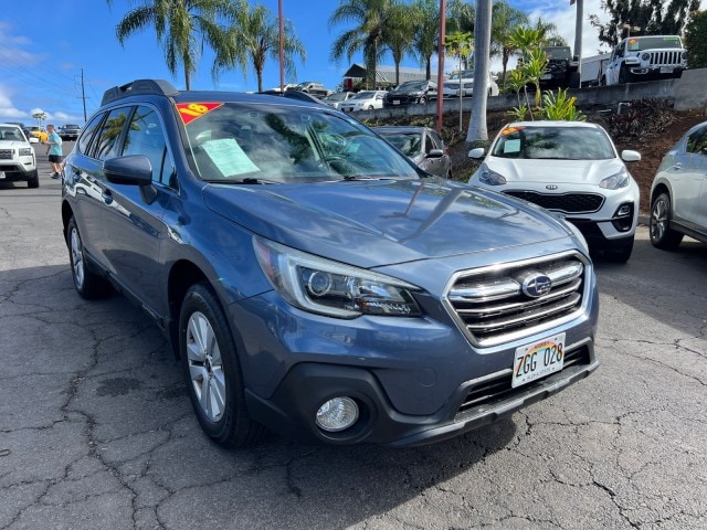 Used 2018 Subaru Outback Premium with VIN 4S4BSAFC7J3266380 for sale in Hilo, HI