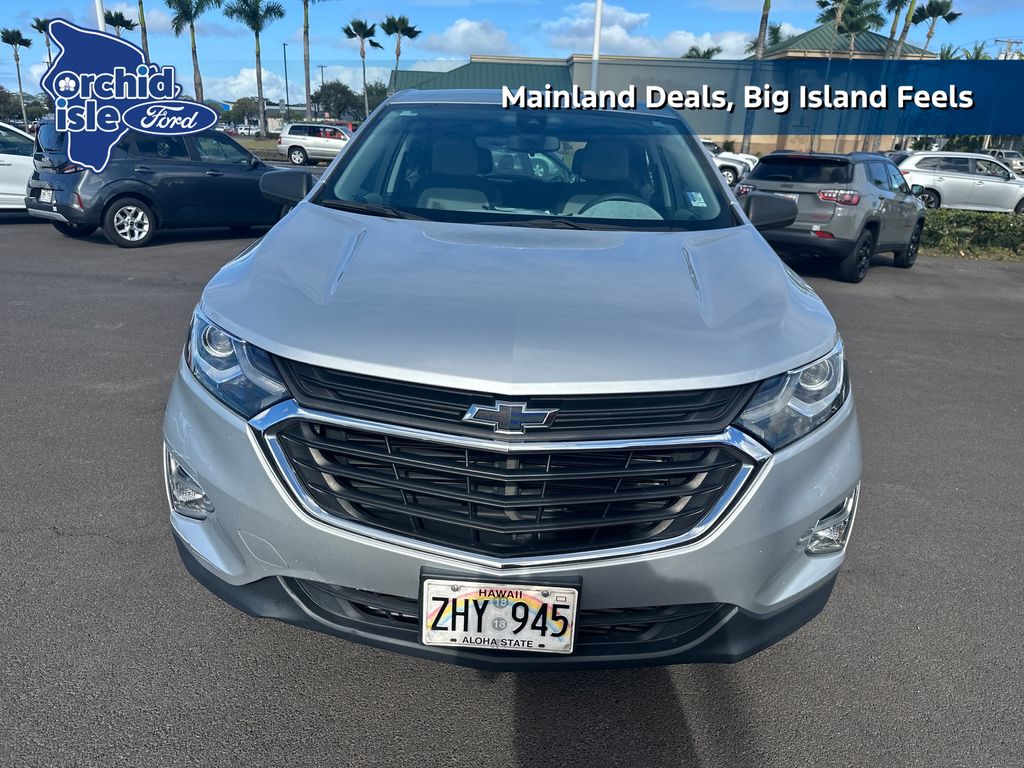 Used 2020 Chevrolet Equinox LS with VIN 3GNAXHEV1LS693443 for sale in Hilo, HI