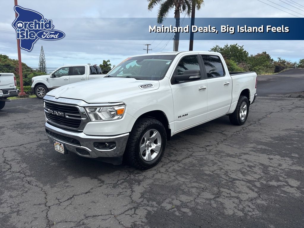 Used 2019 RAM Ram 1500 Pickup Big Horn/Lone Star with VIN 1C6SRFFTXKN686144 for sale in Hilo, HI