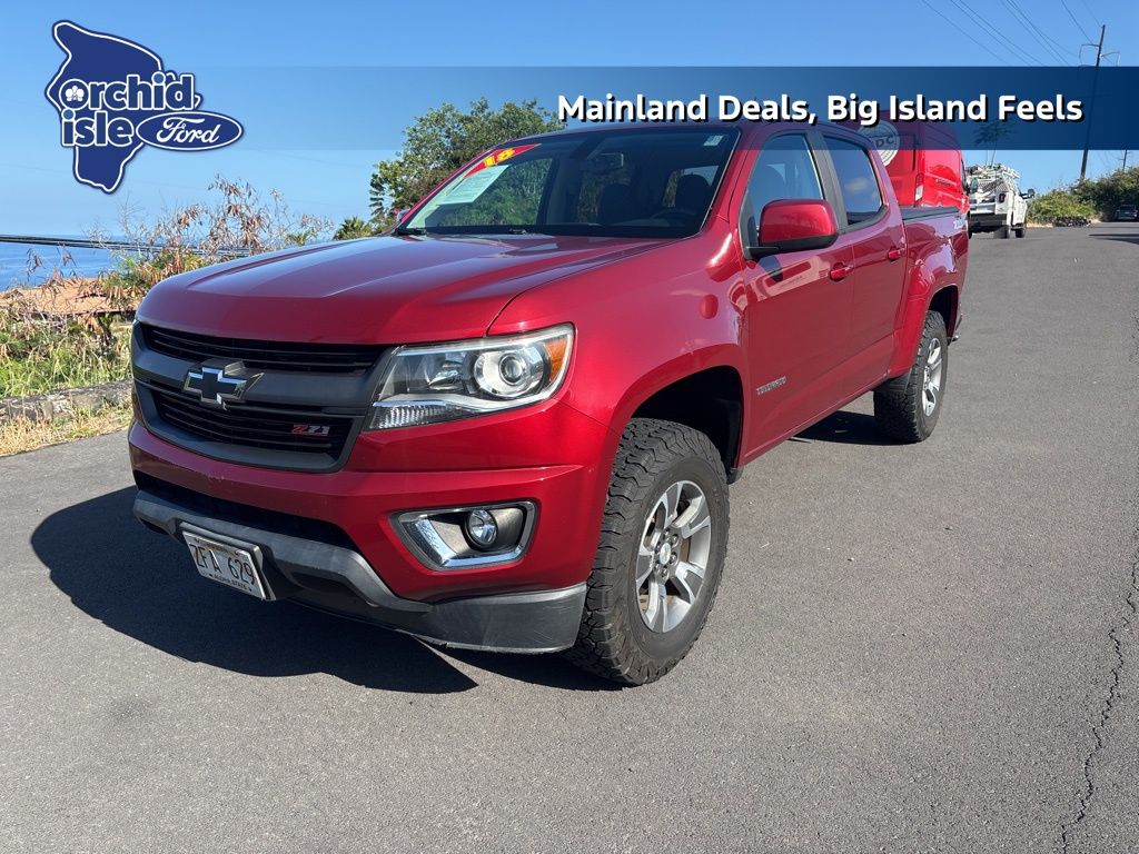 Used 2018 Chevrolet Colorado Z71 with VIN 1GCGTDEN6J1152099 for sale in Hilo, HI
