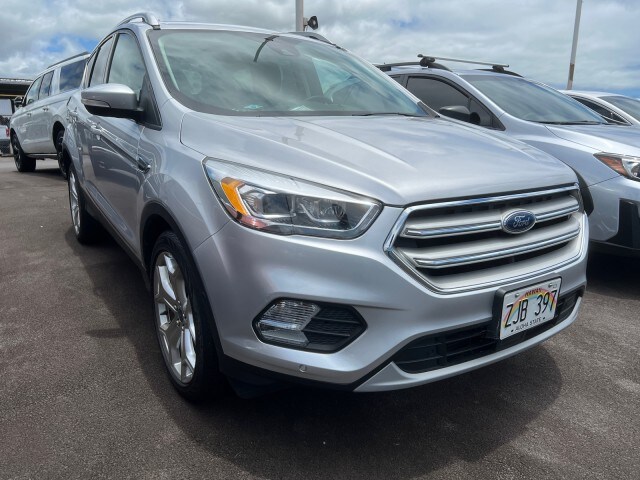 Used 2019 Ford Escape Titanium with VIN 1FMCU0J92KUA80553 for sale in Hilo, HI