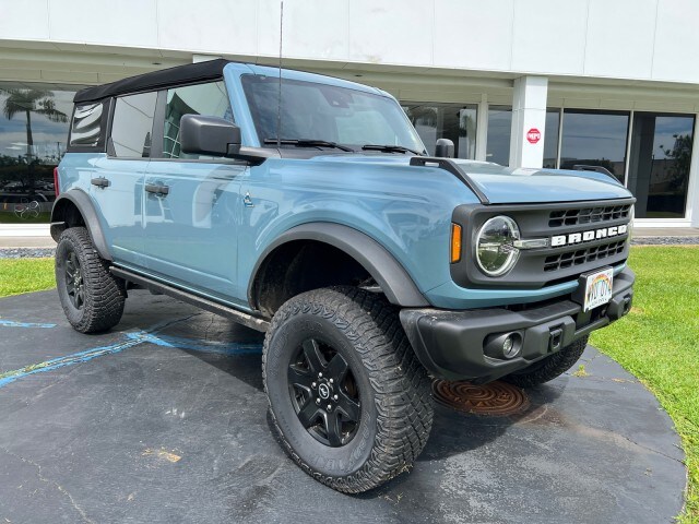 Used 2023 Ford Bronco 4-Door Black Diamond with VIN 1FMDE5BH6PLB03916 for sale in Hilo, HI