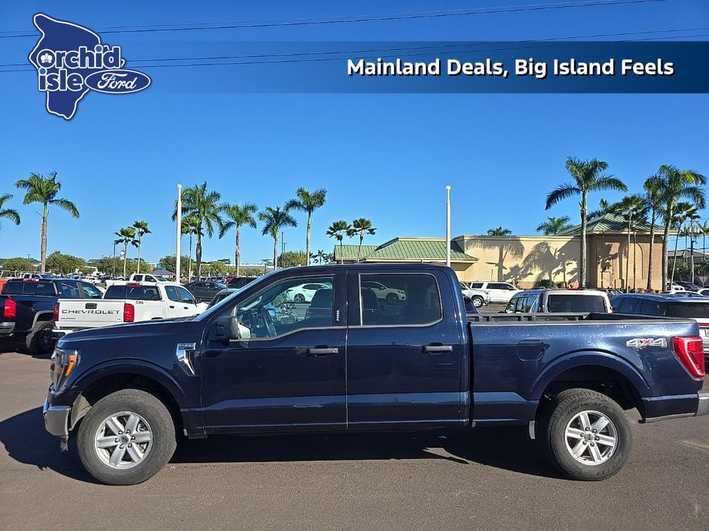 Used 2023 Ford F-150 XLT with VIN 1FTFW1E56PKD35152 for sale in Hilo, HI