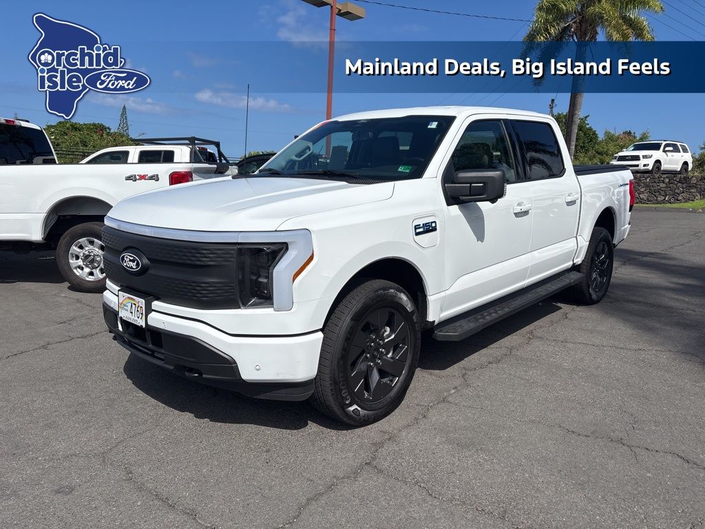Used 2025 Ford F-150 Lightning Flash with VIN 1FT6W3L77SWG02333 for sale in Hilo, HI