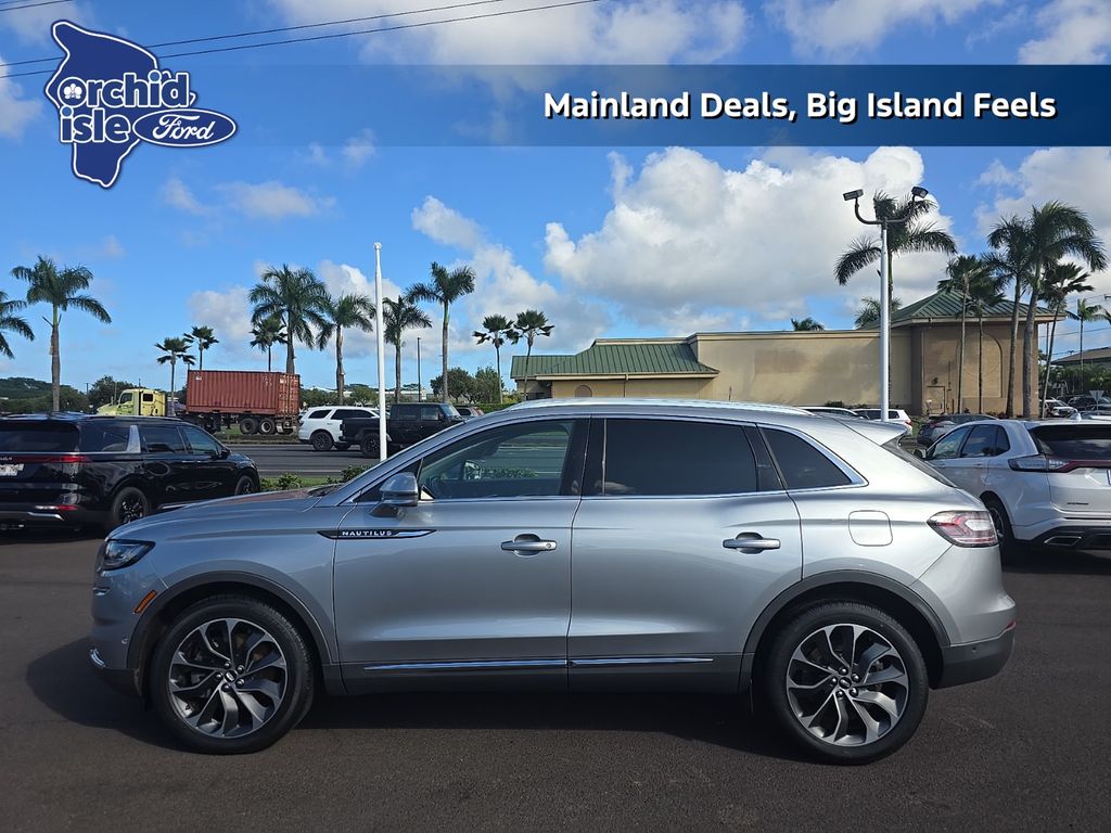 Used 2021 Lincoln Nautilus Reserve with VIN 2LMPJ8KP3MBL01614 for sale in Hilo, HI