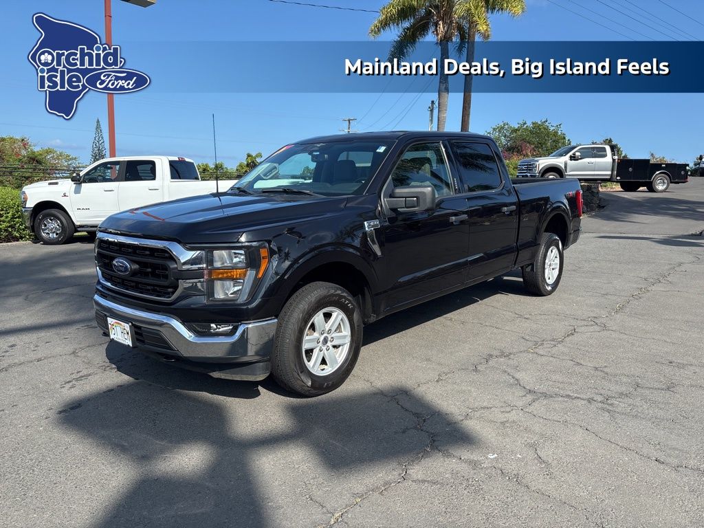 Used 2023 Ford F-150 XLT with VIN 1FTFW1E51PKD59228 for sale in Hilo, HI