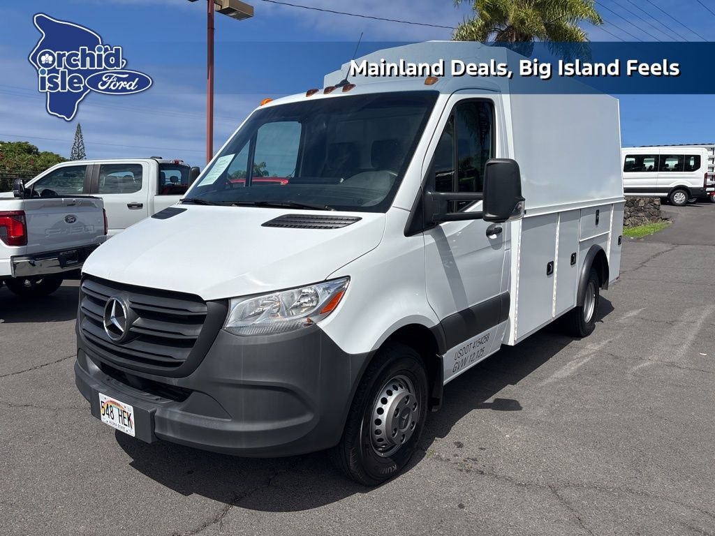 Used 2023 Mercedes-Benz Sprinter 4500 Chassis 144 WB Standard Roof DRW Chassis Truck